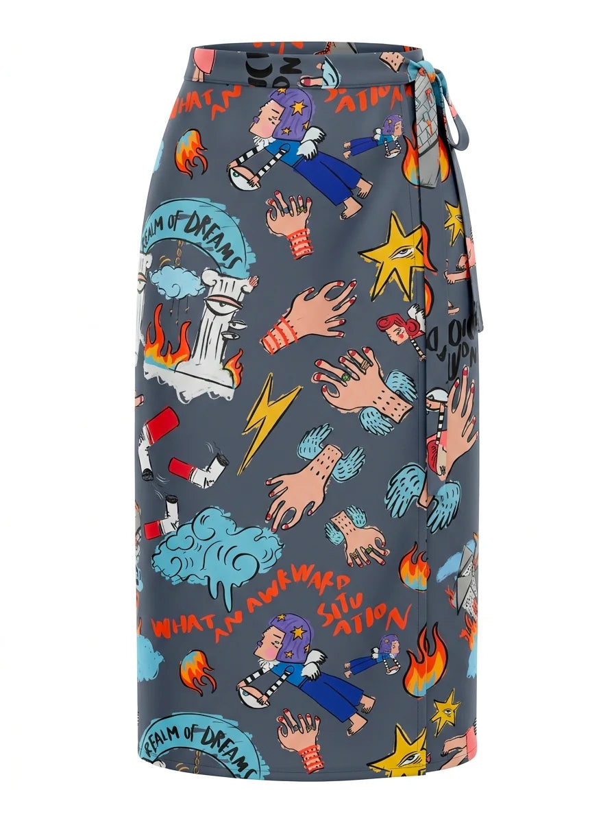 Realm of Weirdness Anvelop Skirt