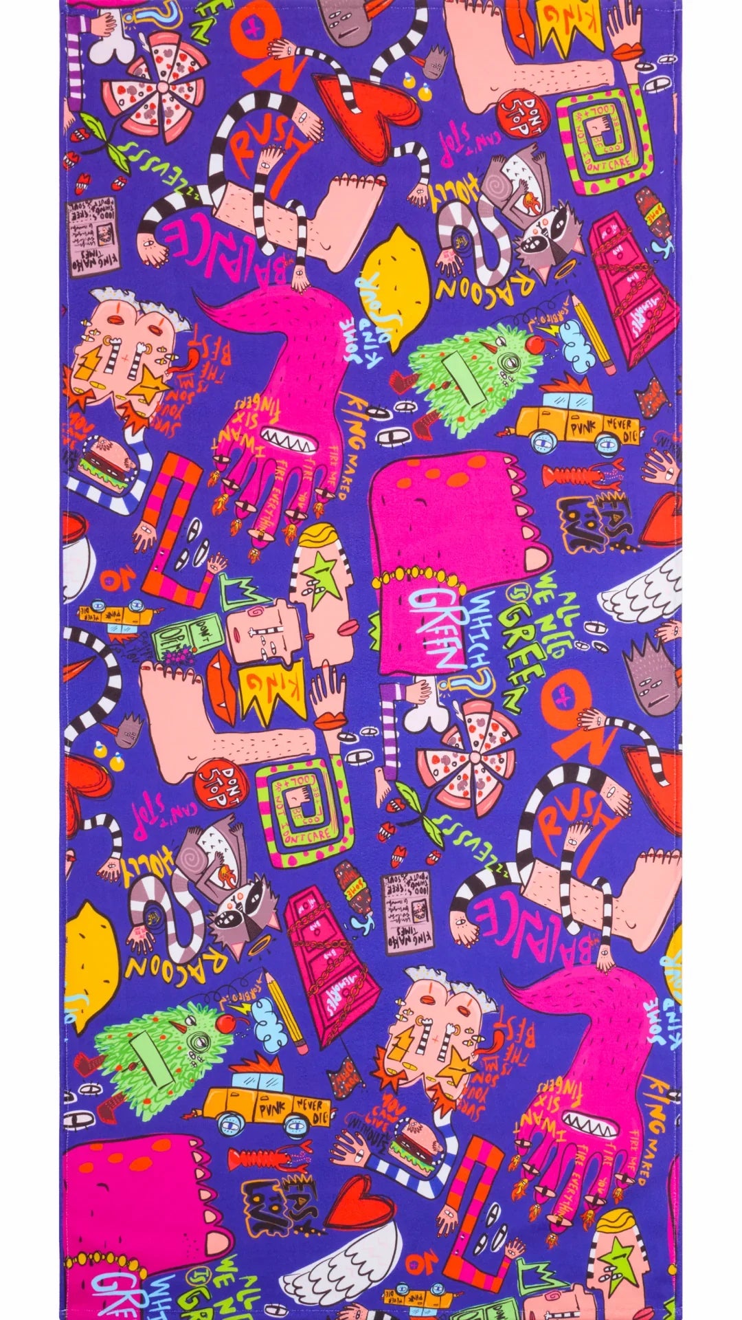 No Rush Beach Towel