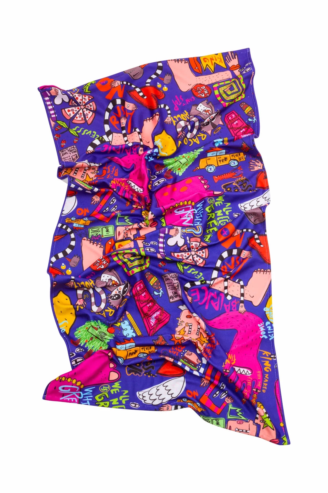 No Rush Beach Towel