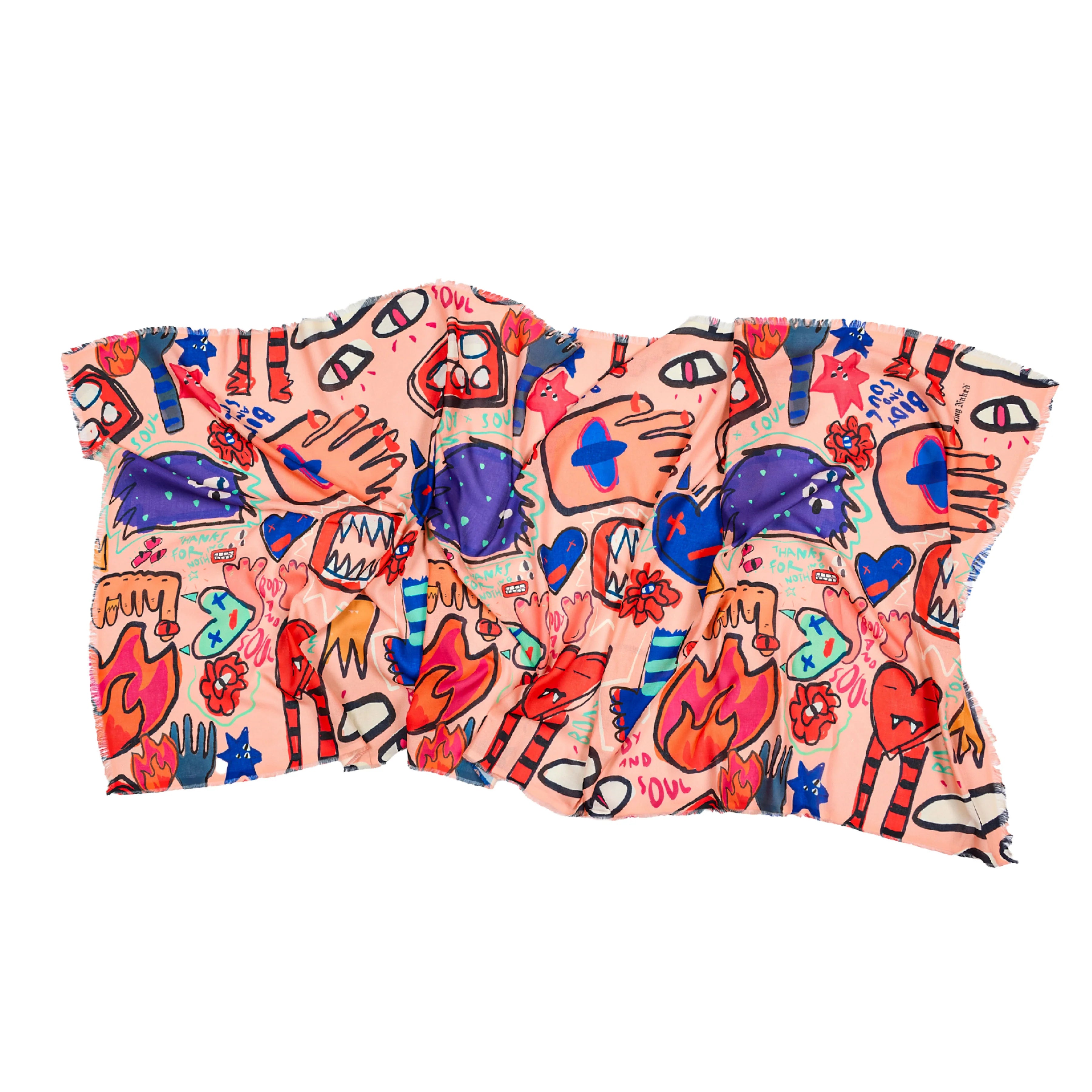 Body and Soul Rectangular Shawl