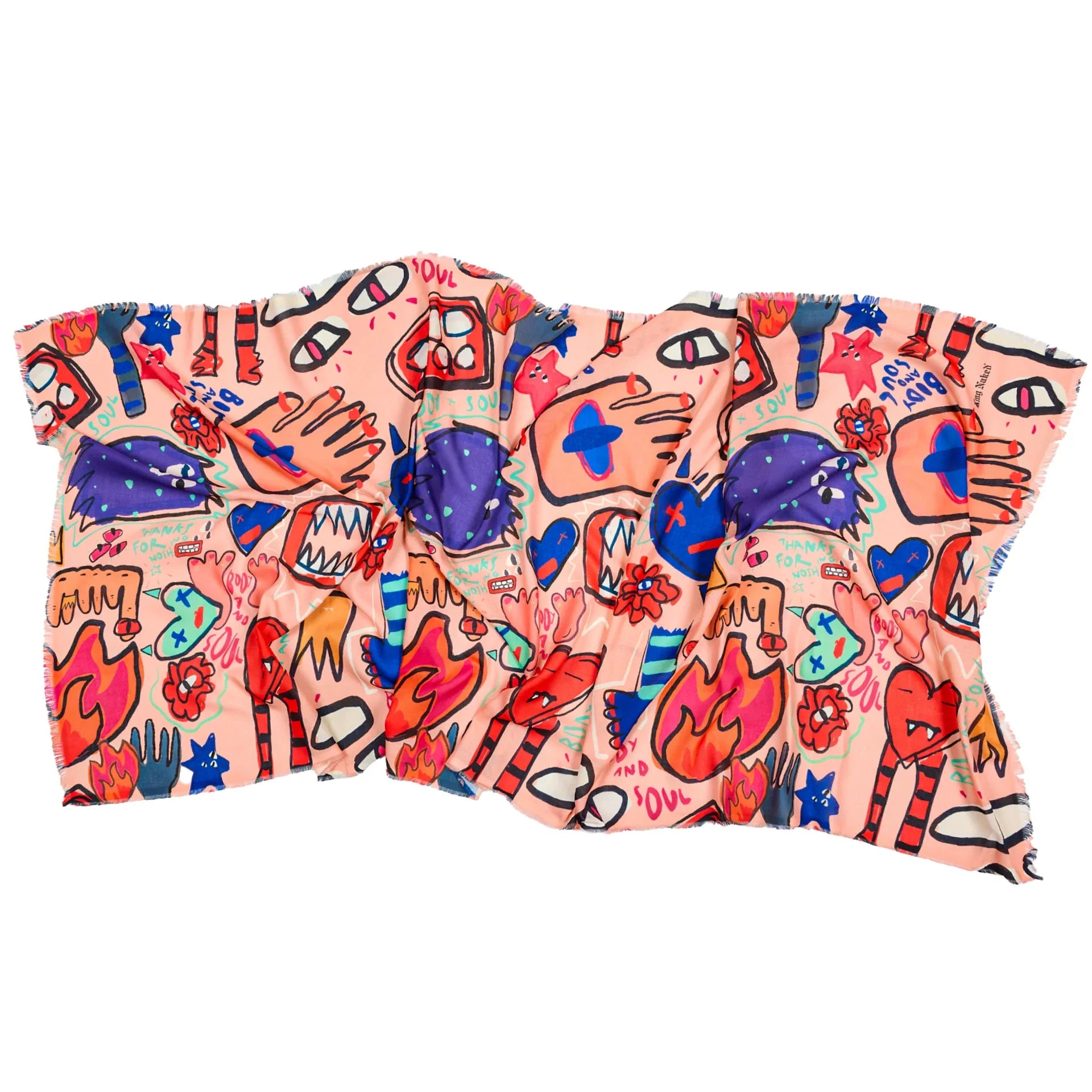 Body and Soul Rectangular Shawl