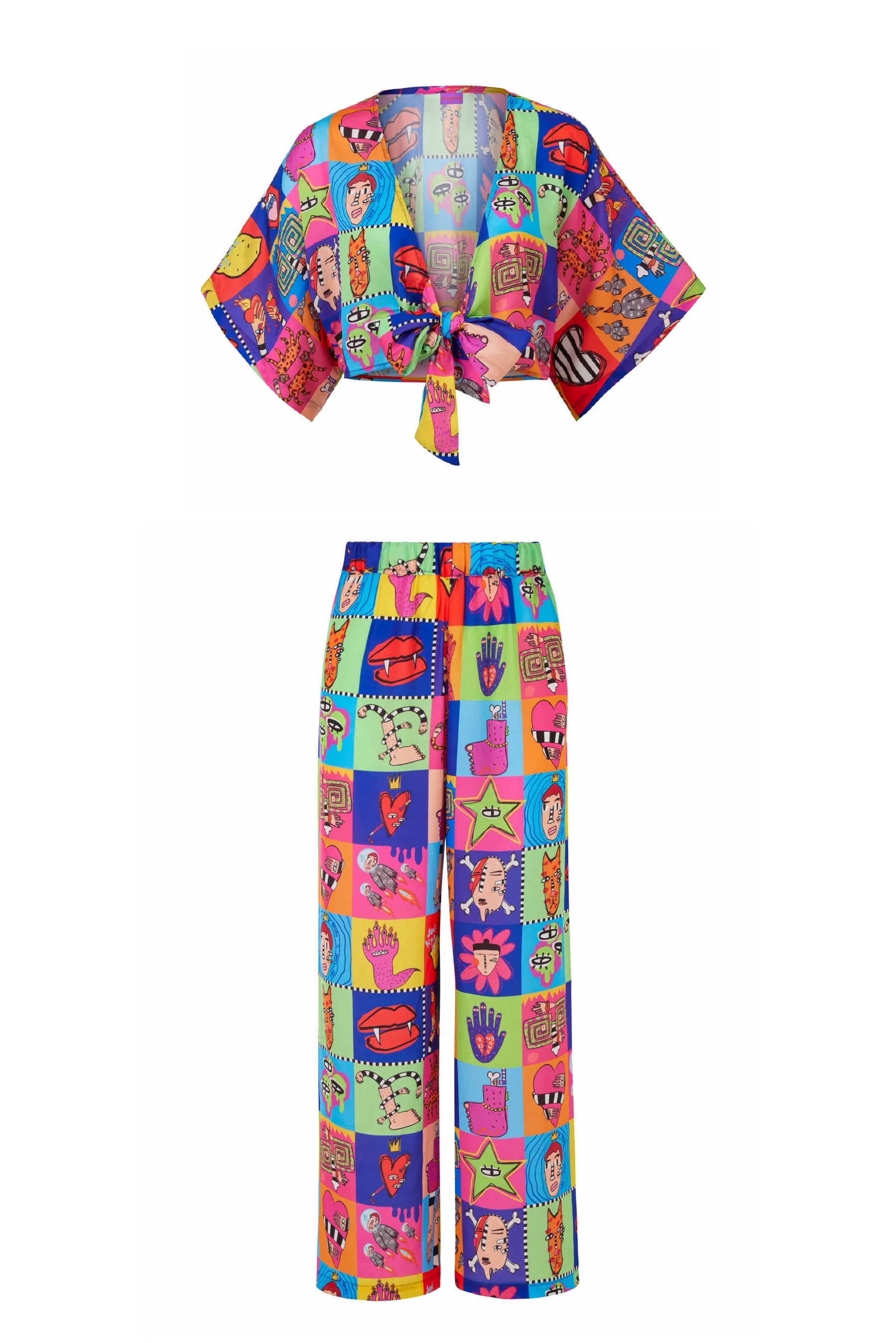 Sour Things Crop and Pant Set